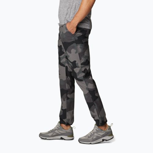Трекінгові штани чоловічі Columbia Wallowa Belted black mod camo