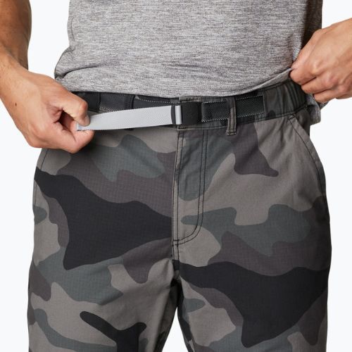 Трекінгові штани чоловічі Columbia Wallowa Belted black mod camo