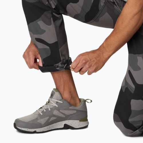 Трекінгові штани чоловічі Columbia Wallowa Belted black mod camo