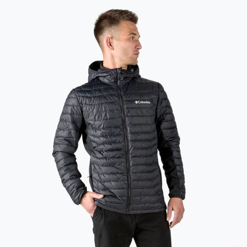 Куртка чоловіча Columbia Powder Pass Hooded black