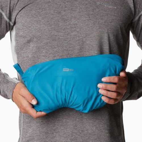 Куртка дощовик чоловіча Columbia Titan Pass 2.5L nimbus grey/deep marine