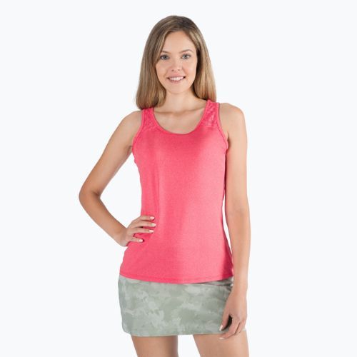 Футболка трекінгова жіноча  Columbia Peak To Point II Tank red hibiscus heather