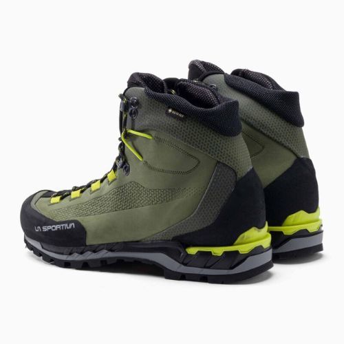 Черевики для альпінізму чоловічі La Sportiva Trango Tech Leather GTX зелені 21S725712