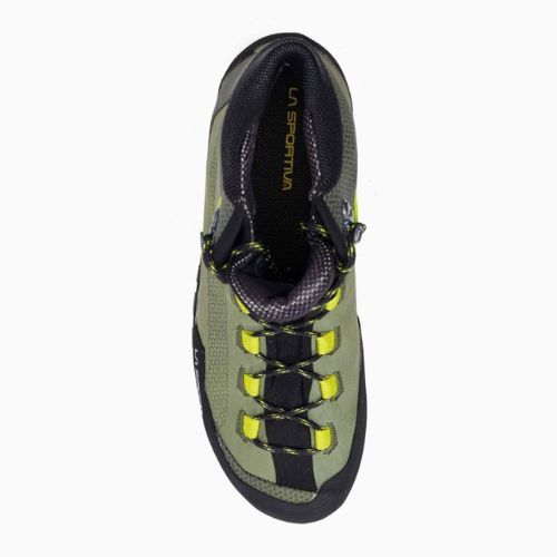 Черевики для альпінізму чоловічі La Sportiva Trango Tech Leather GTX зелені 21S725712