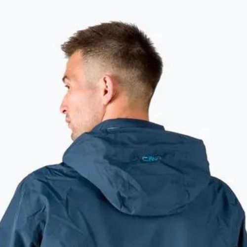 Куртка дощовик чоловіча CMP Snaps синя 39X7367/M919