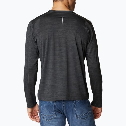 Лонгслів трекінговий чоловічий Columbia Alpine Chill Zero black heather