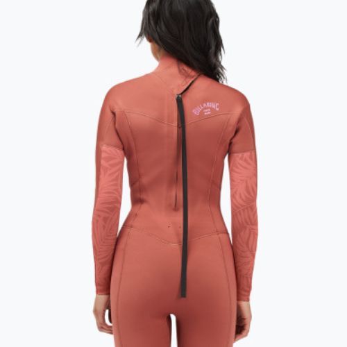 Гідрокостюм жіночий Billabong 3/2 Synergy BZ L/SL red clay