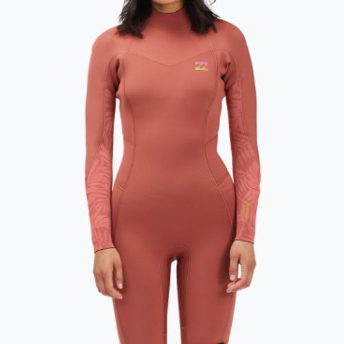 Гідрокостюм жіночий Billabong 3/2 Synergy BZ L/SL red clay
