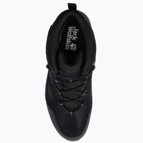 Черевики для трекінгу чоловіче Jack Wolfskin Vojo 3 Texapore чорні 4042461_6055