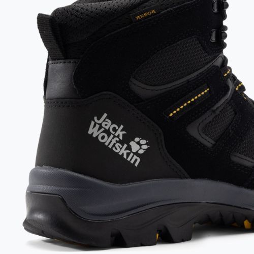 Черевики для трекінгу чоловіче Jack Wolfskin Vojo 3 Texapore чорні 4042461_6055