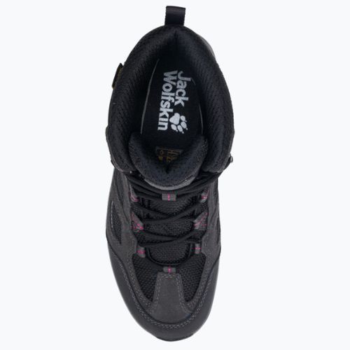 Черевики для трекінгу жіночі Jack Wolfskin Vojo 3 Texapore Mid сірі 4042471_6157