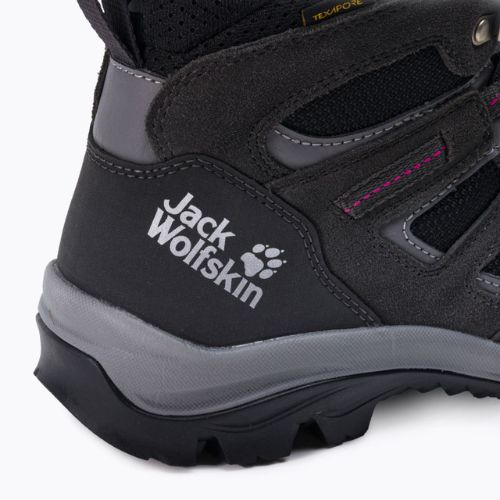 Черевики для трекінгу жіночі Jack Wolfskin Vojo 3 Texapore Mid сірі 4042471_6157