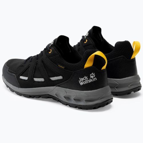 Черевики для трекінгу чоловіче Jack Wolfskin Woodland 2 Texapore чорні 4051271_6055