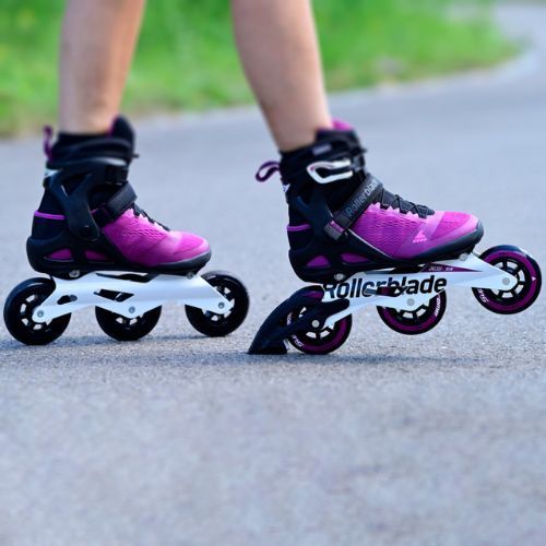 Роликові ковзани жіночі Rollerblade Macroblade 100 3WD фіолетові 07100300 V13