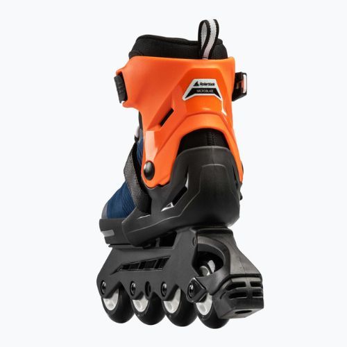 Роликові ковзани дитячі Rollerblade Microblade темно-синьо-помаранчеві 07221900 174