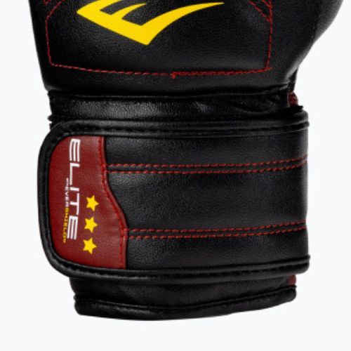 Рукавиці боксерські Everlast Elite Muay Thai чорні EV360MT