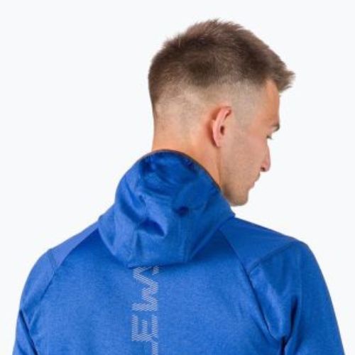 Флісова кофта чоловіча Salewa Agner Hybrid PL/DST FZ Hoody блакитна 00-0000027371