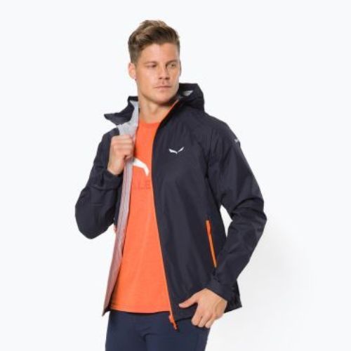 Куртка дощовик чоловіча Salewa Puez Aqua 3 PTX синя 00-0000024545