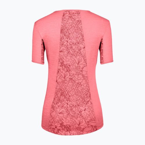 Футболка трекінгова жіноча Salewa Puez Graphic 2 Dry рожева 00-0000027400