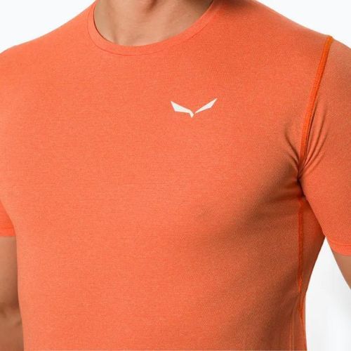 Футболка трекінгова чоловіча Salewa Pedroc 3 Dry помаранчева 00-0000027725