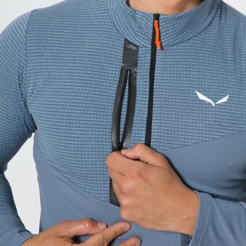 Флісова кофта чоловіча Salewa Vajolet сіра 00-0000027887