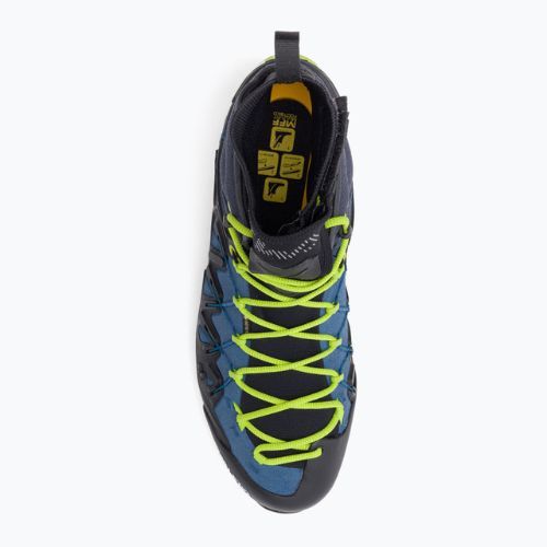 Кросівки для трекінгу чоловічі Salewa Wildfire Edge Mid GTX блакитні 00-0000061350