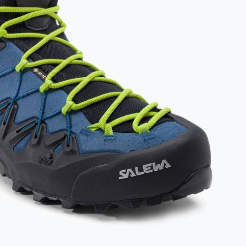 Кросівки для трекінгу чоловічі Salewa Wildfire Edge Mid GTX блакитні 00-0000061350