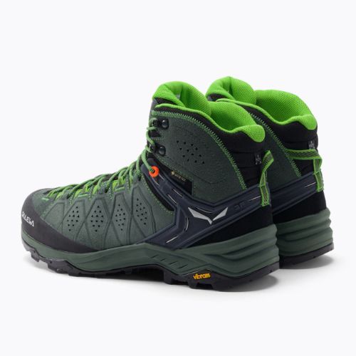 Черевики для трекінгу чоловіче Salewa Alp Trainer 2 Mid GTX зелені 00-0000061382