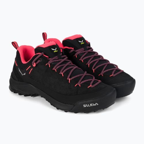 Взуття туристичне жіноче Salewa Wildfire Leather чорне 00-0000061396