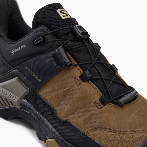 Черевики для трекінгу чоловіче Salomon X Ultra 4 LTR GTX коричнево-чорні L41351500