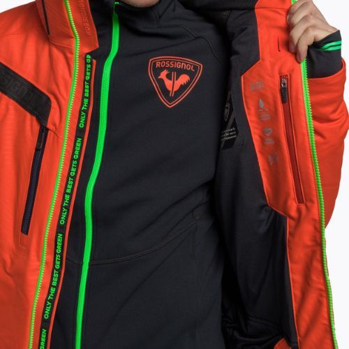 Куртка лижна чоловіча Rossignol Hero Aile Jkt neon red
