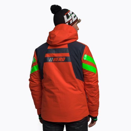 Куртка лижна чоловіча Rossignol Hero Aile Jkt neon red