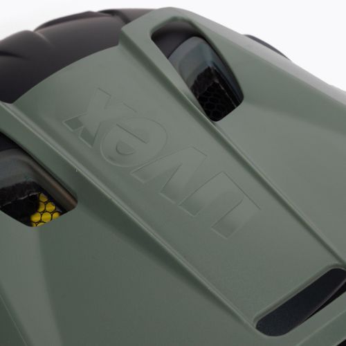 Шолом велосипедний UVEX Jakkyl HDE BOA зелено-жовтий S4109780515