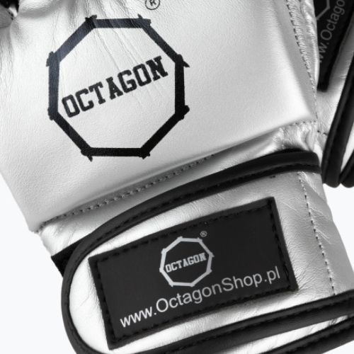 Рукавиці грепплінгові Octagon MMA сріблясті