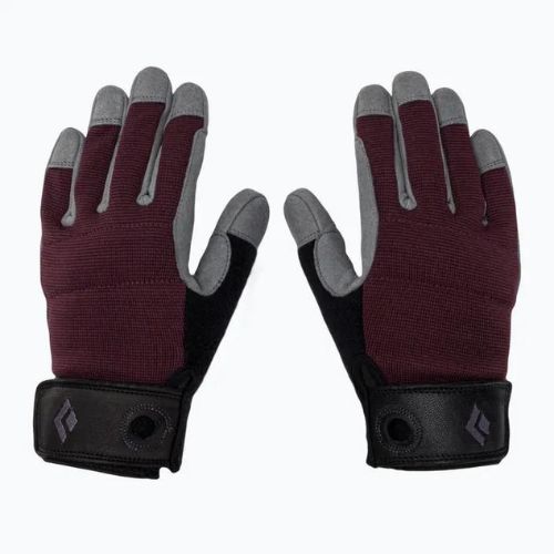 Рукавиці для скелелазіння жіночі Black Diamond Crag bordeaux