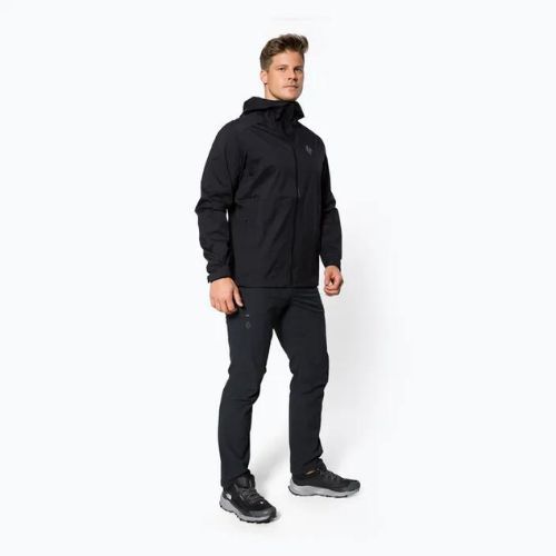 Куртка дощовик чоловіча Black Diamond Stormline Stretch black