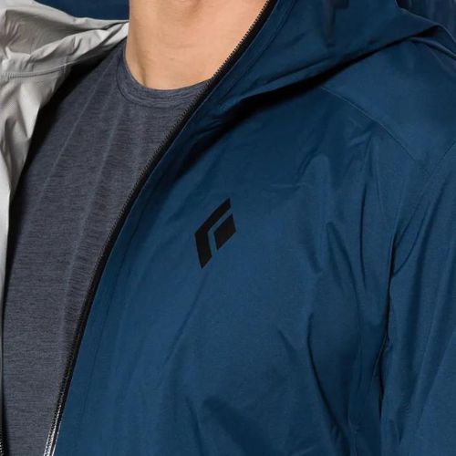 Куртка дощовик чоловіча Black Diamond Stormline Stretch indigo