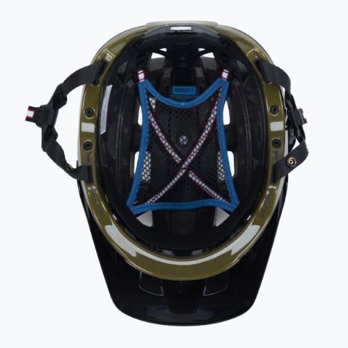 Шолом велосипедний CASCO MTBE 2 black/olive matt