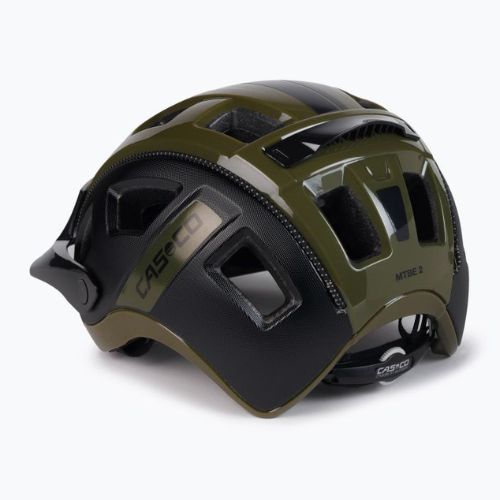 Шолом велосипедний CASCO MTBE 2 black/olive matt