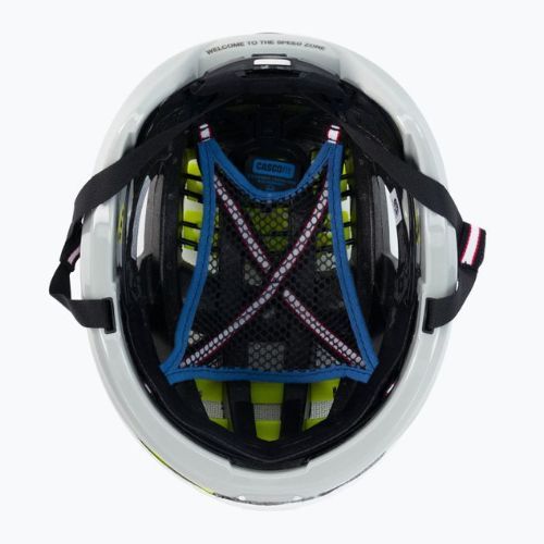 Шолом велосипедний CASCO Speedairo 2 RS sand/white neon