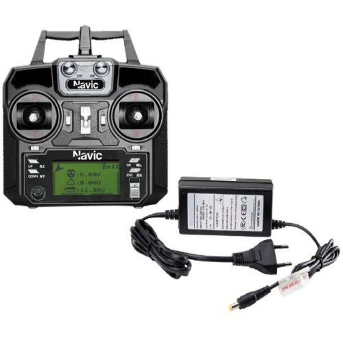 Човник для завозу прикормки BearCreeks Navitec Pro GPS-Autopilot-System VF Echosonda чорний BC.V2.PRO.4
