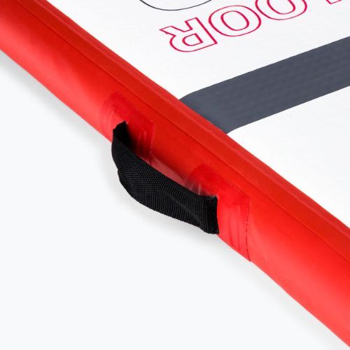 Килимок тренувальний надувний Pure4Fun Turning Mat біло-червоний P4F940190