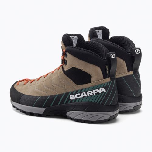 Кросівки для трекінгу жіночі SCARPA Mescalito Mid GTX коричниві 72097-202