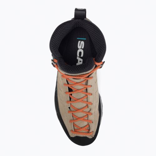 Кросівки для трекінгу жіночі SCARPA Mescalito Mid GTX коричниві 72097-202