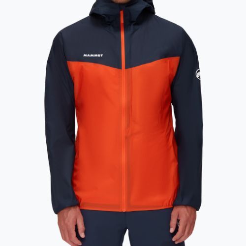 Кутка hardshell чоловіча Mammut Kento Light HS помаранчево-синя