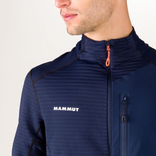 Кофта трекінгова чоловіча Mammut Aconcagua Light ML синя