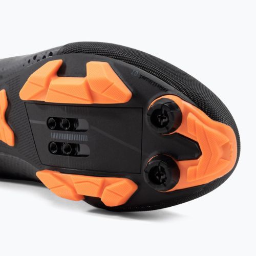 Веловзуття MTB чоловіче Northwave Razer 2 графітно-помаранчеве 80222013