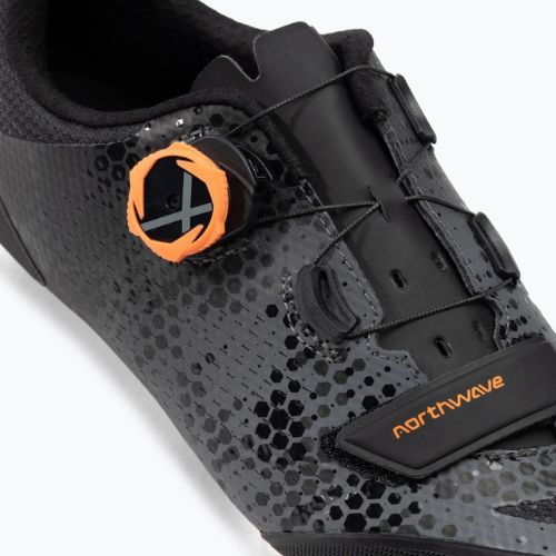 Веловзуття MTB чоловіче Northwave Razer 2 графітно-помаранчеве 80222013