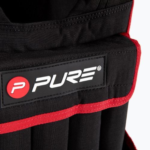 Жилет тренувальний з навантаженням Pure2Improve Weighted vest 20 кг чорний P2I202330