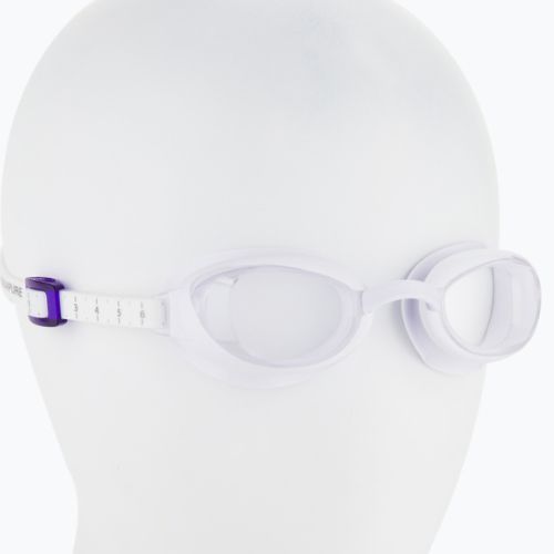 Окуляри для плавання damskie Speedo Aquapure Female white/purple/clear 68-090047237